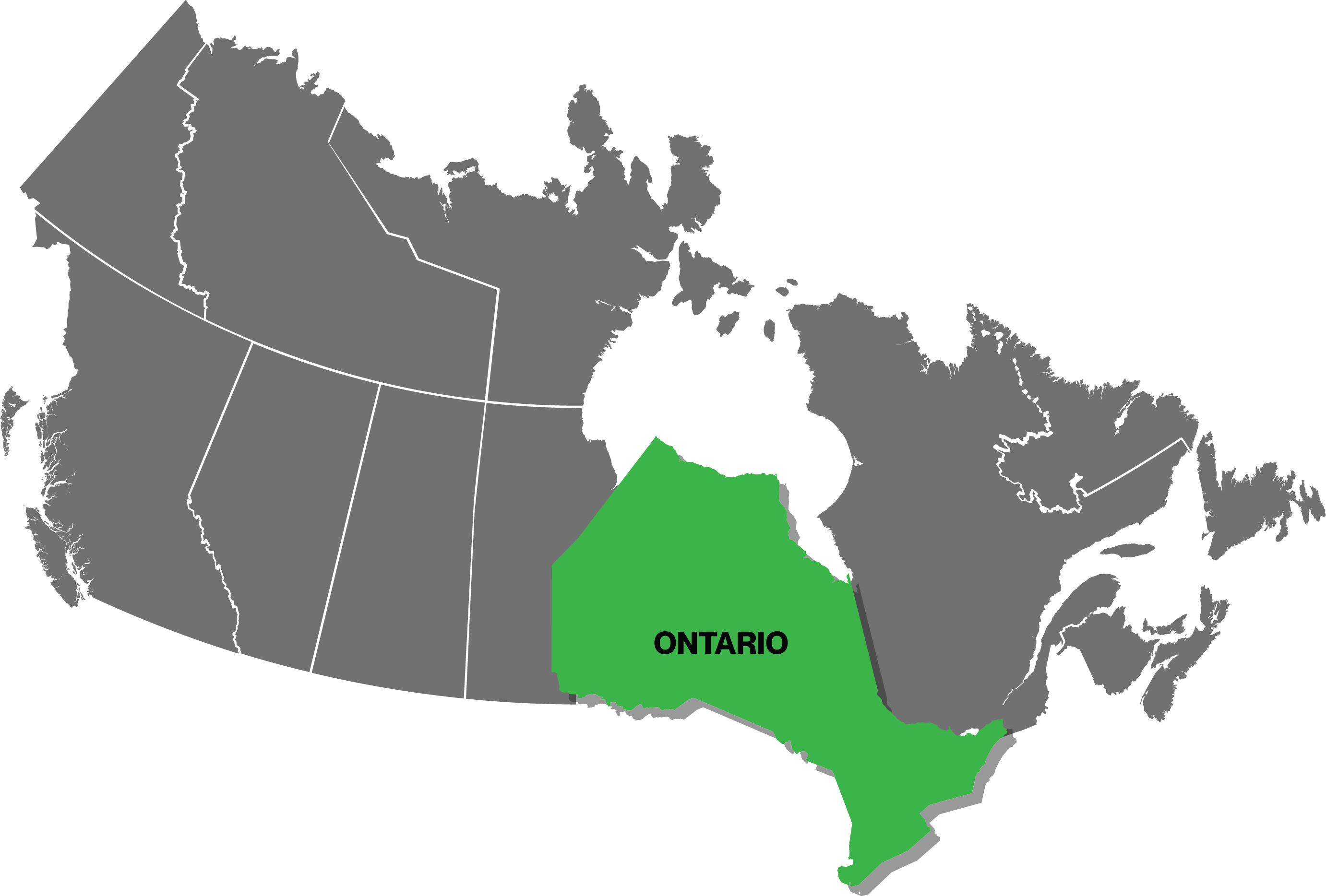 Map of Ontario